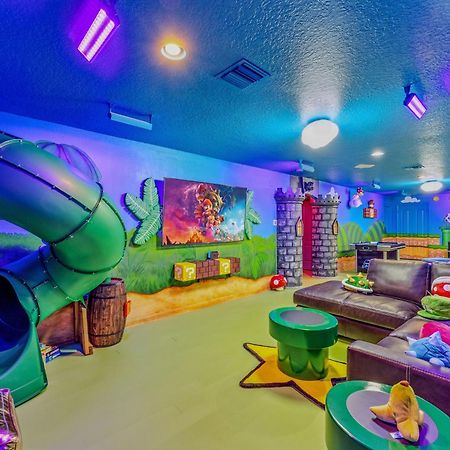 Mario'S Magic Mansion - Family Fun! Private Heated Pool & Spa 4 Miles To Disney! Kissimmee Exterior foto