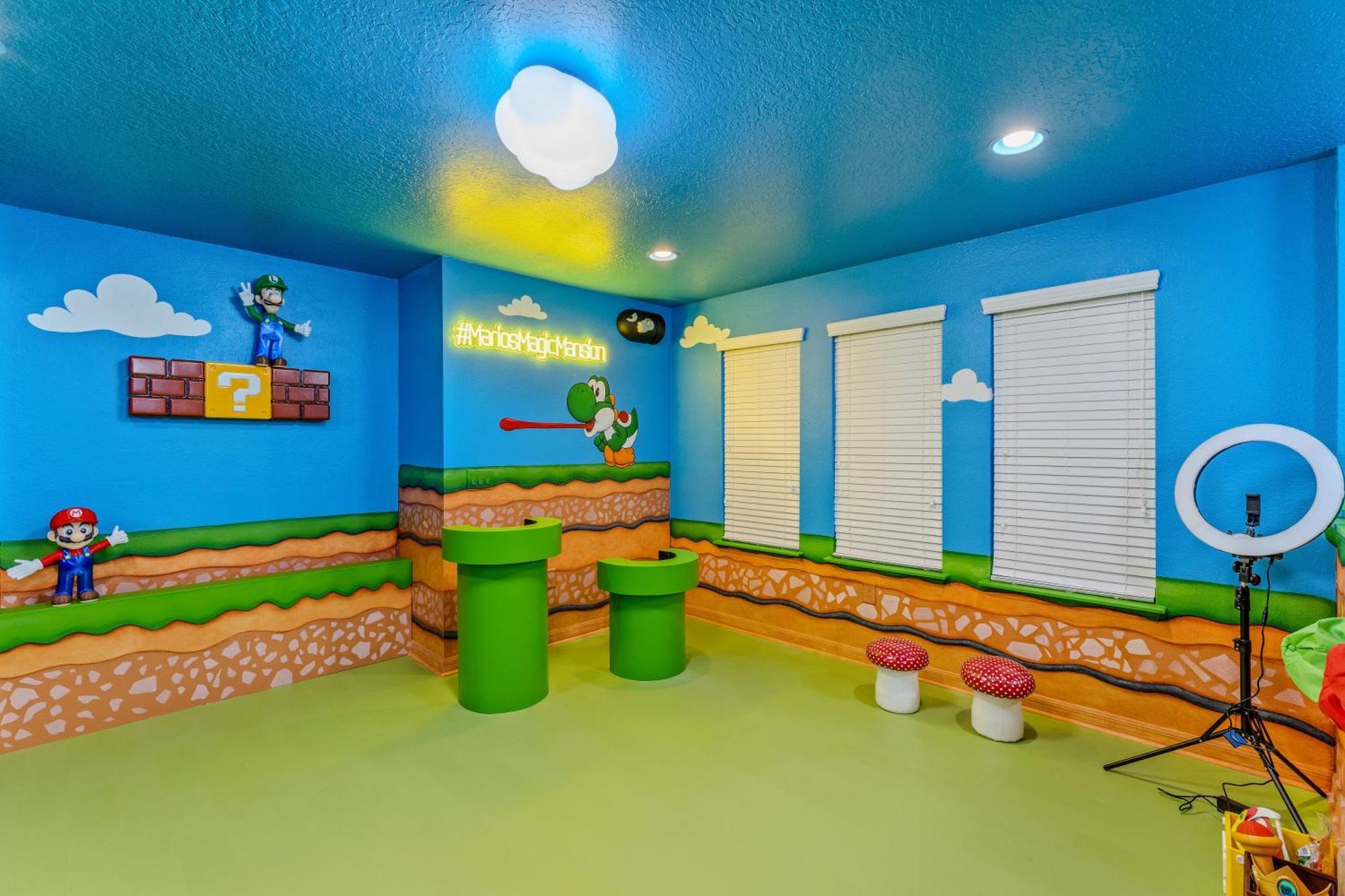 Mario'S Magic Mansion - Family Fun! Private Heated Pool & Spa 4 Miles To Disney! Kissimmee Exterior foto